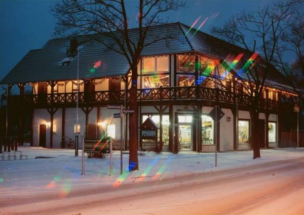 Die Radler-Scheune Spreewald bei Winter